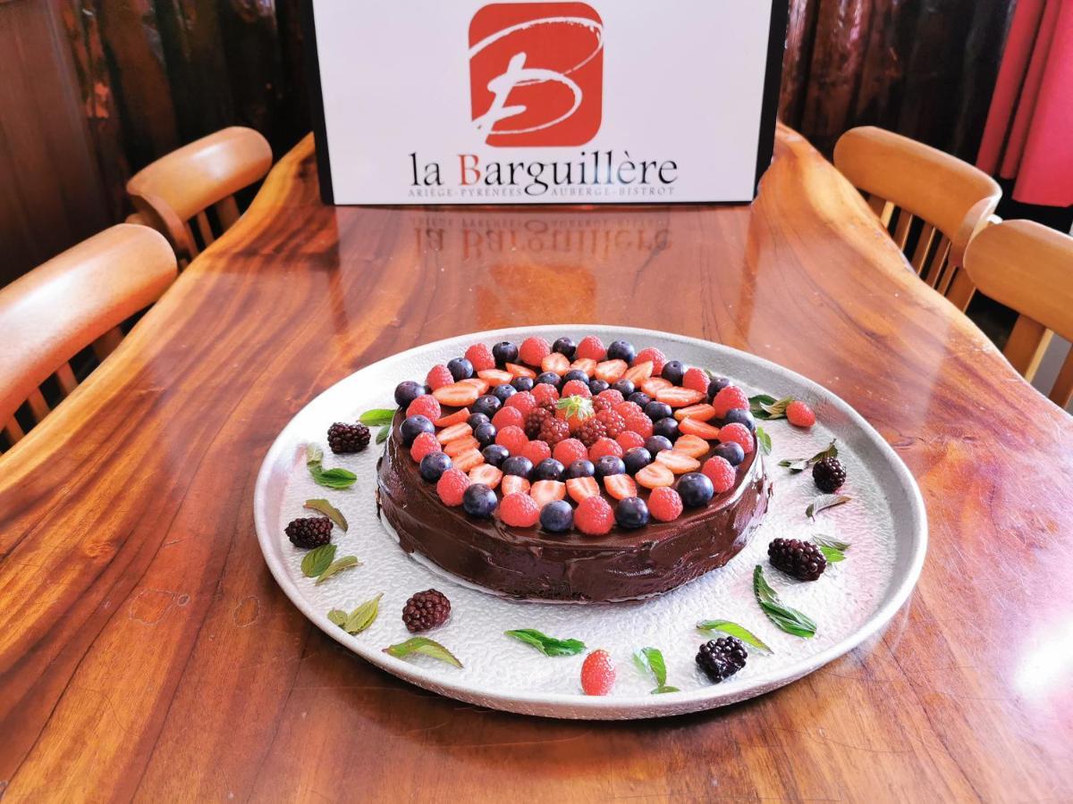 Logis Hotel Restaurant La Barguillere Saint-Pierre-de-Rivière Exteriér fotografie