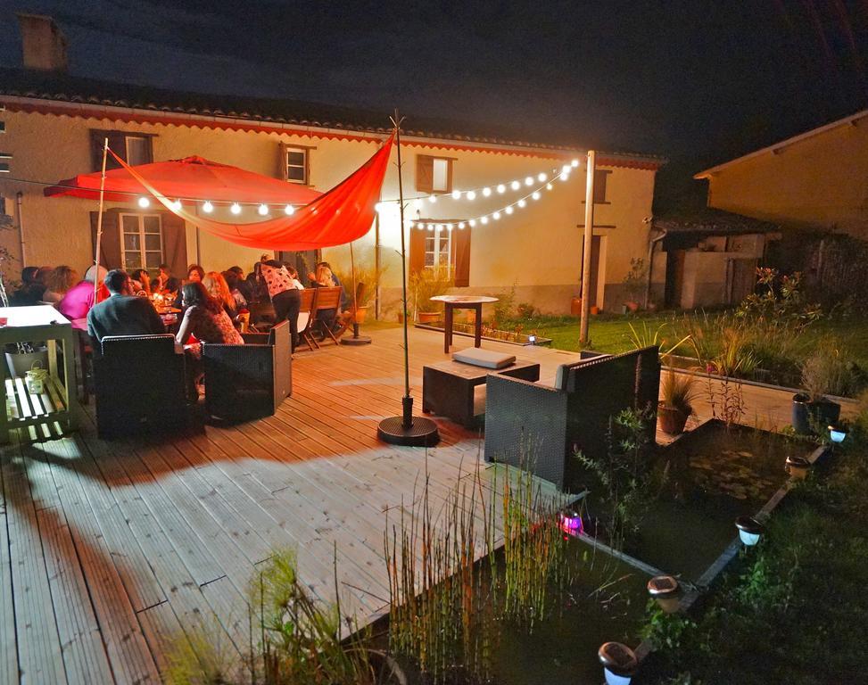 Logis Hotel Restaurant La Barguillere Saint-Pierre-de-Rivière Exteriér fotografie