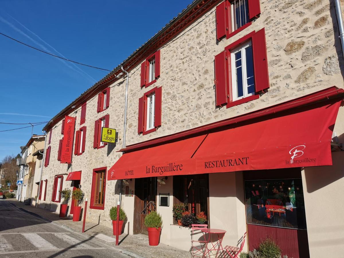 Logis Hotel Restaurant La Barguillere Saint-Pierre-de-Rivière Exteriér fotografie