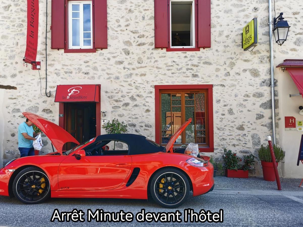 Logis Hotel Restaurant La Barguillere Saint-Pierre-de-Rivière Exteriér fotografie