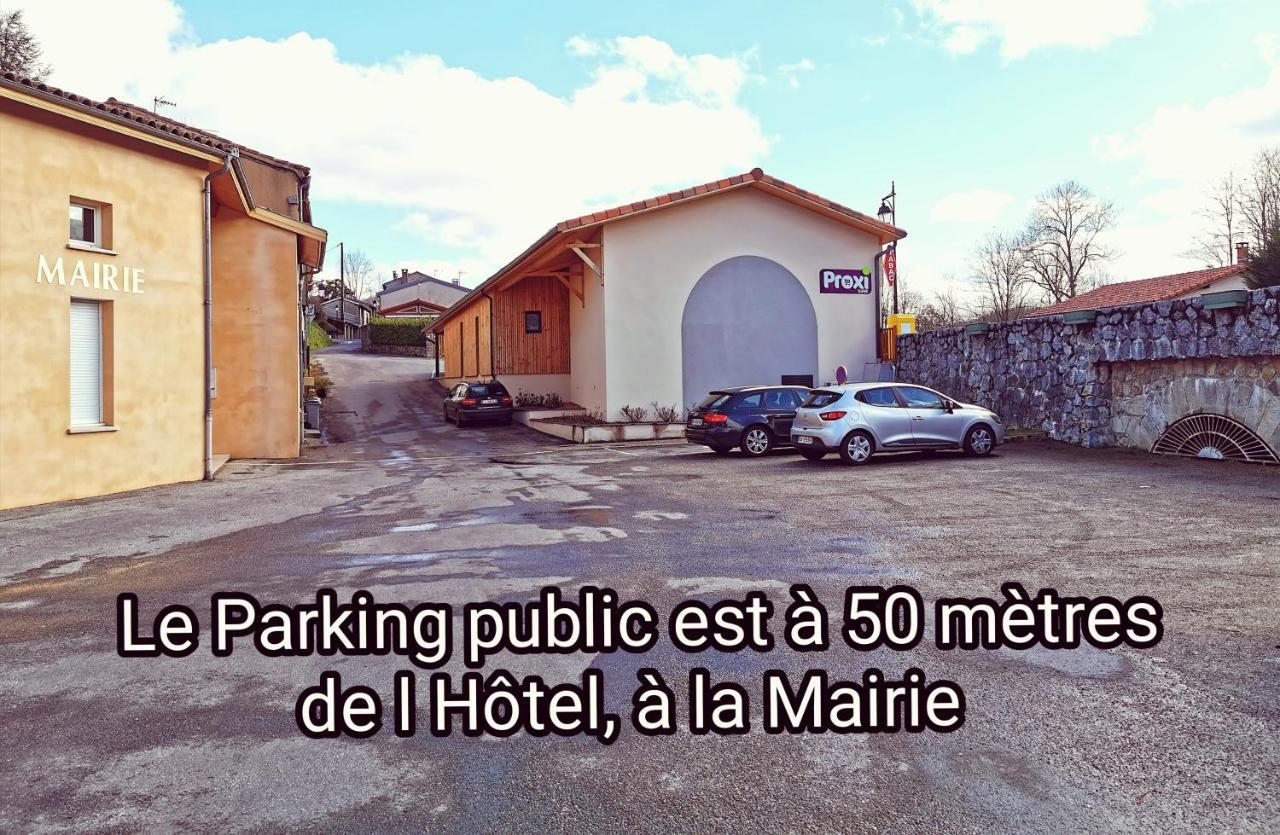 Logis Hotel Restaurant La Barguillere Saint-Pierre-de-Rivière Exteriér fotografie